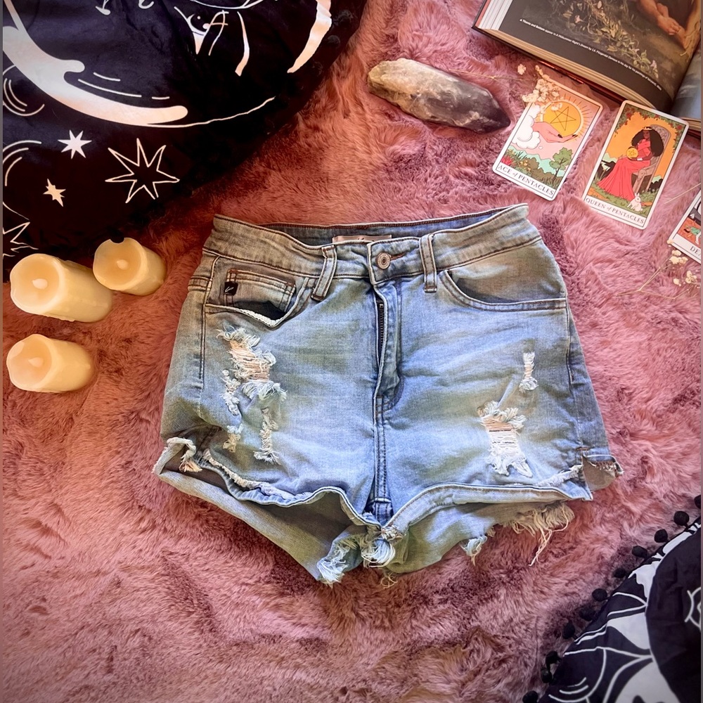 RanCan LA Denim 🖤 Shorts Size 7